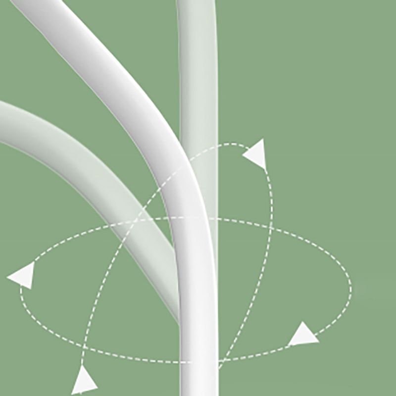 Lampe de table à arc nordique Colorful Protection des yeux 1 lampe de table légère pour le dortoir