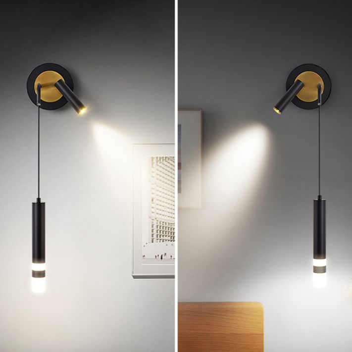 Multi Light Linear Wall Sconce Modern Style Metal Wall Lighting for Living Room