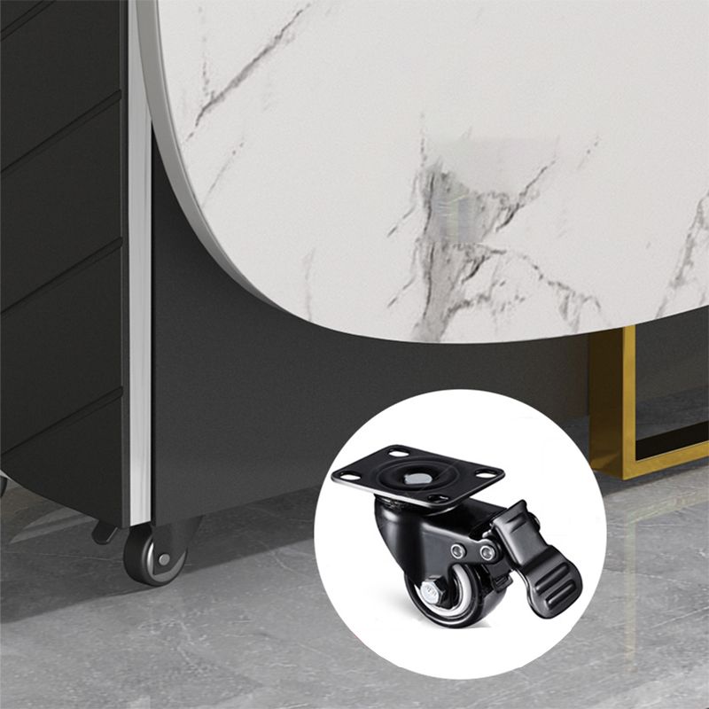 Contemporary Dining Set 1/2/3/5 Pcs Folding Dining Room Table and Chairs