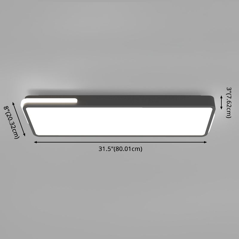 Soporte de montaje de iluminación de techo de soporte de montaje de descarga de luz de montaje en el techo de metal rectangular