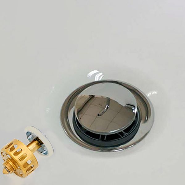Modern Rectangle Acrylic Bathtub Freestanding Bathtub with Drain Bath Tub(without Plank)