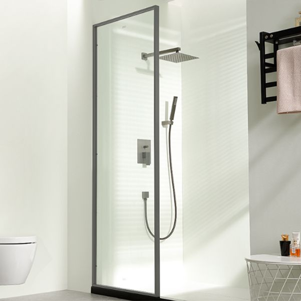 Tempered Shower Door Framed Scratch Resistant Shower Bath Door