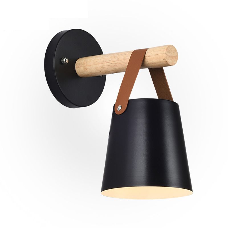 Modern Style Metallic Wall Light Minimalist Wall Light Sconce for Bedroom