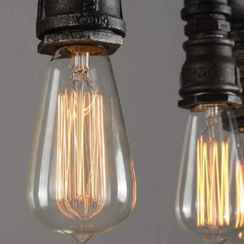 Industrial Island Light Minimalist Pendant Lighting Fixture for Dining Room