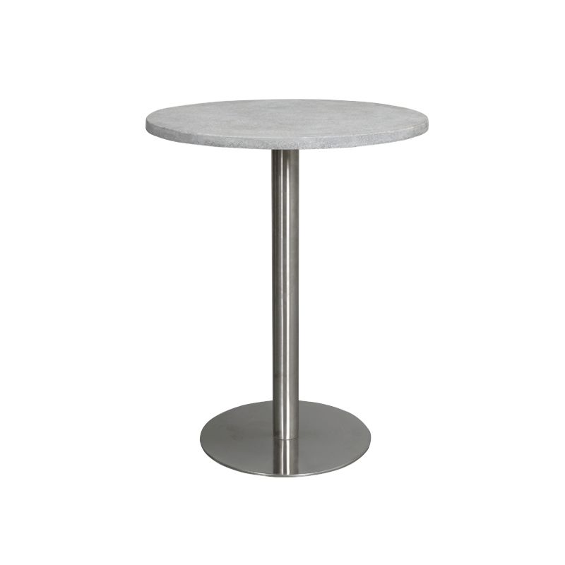 Mid-Century Modern Cocktail Table Pedestal 1 Single Coffee Table