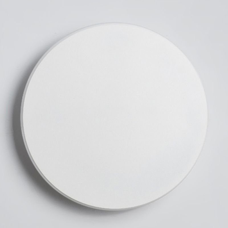 LED Wall Mount Light Modern Style Round Shape Wall Sconce Light Fixture for Bedroom