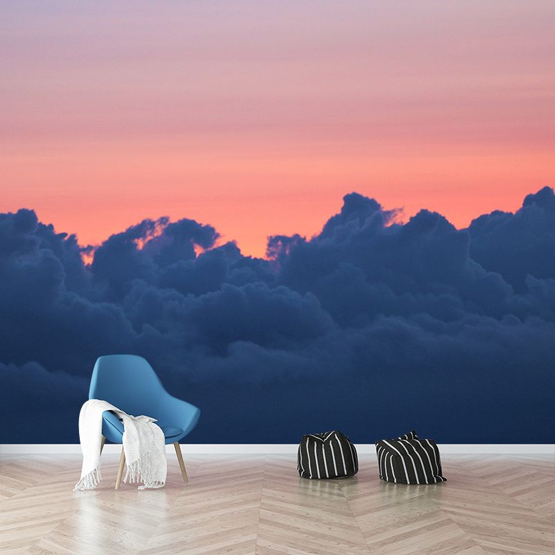 Photography Sky and Cloud Mural Decal for Sleeping Room, Custom Size Available