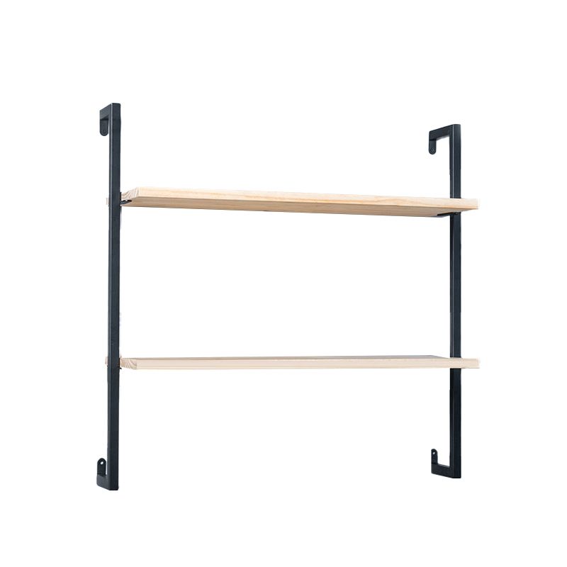 Scandinavian Wood Floating Bookshelf 9.8"Wide Home Book Shelf