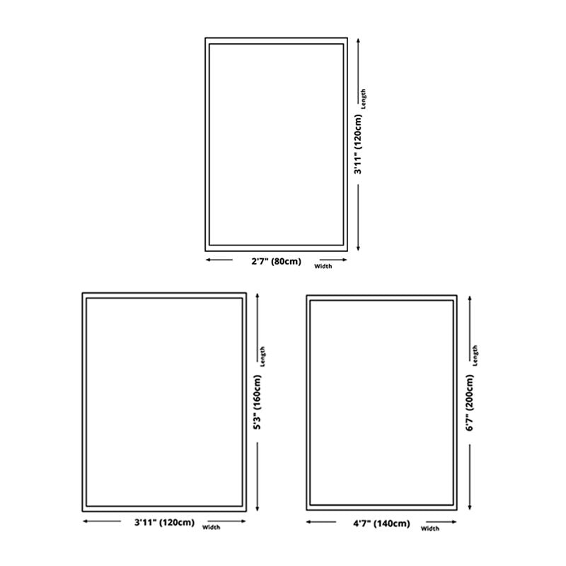 Victoria Flower Print Rug Antique Comfort Polyester Rug Non-Slip Backing Carpet for Living Room