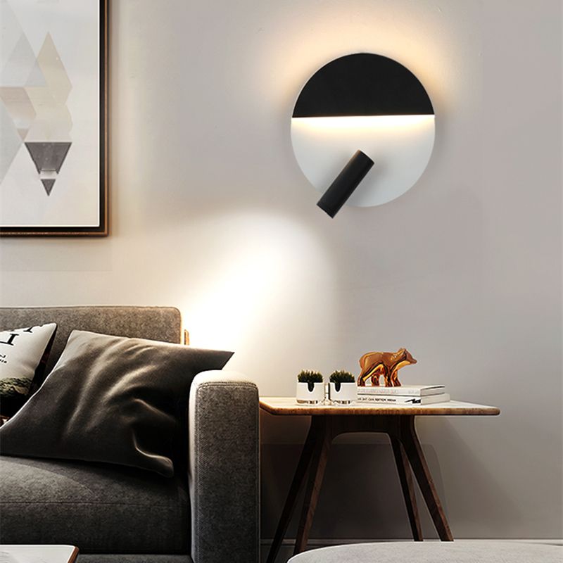 Minimalismo de metal Luz de pared Luz de luz LED LED LED para dormitorio
