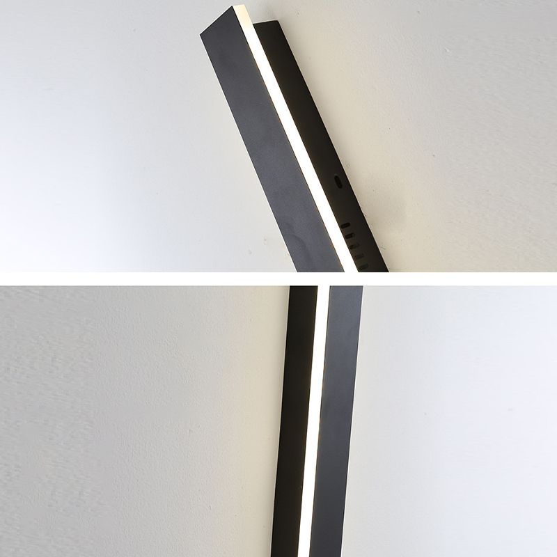 LED Wall Lamp Modern Waterproof Wall Mount Lamp with Acrylic Shade for Garden