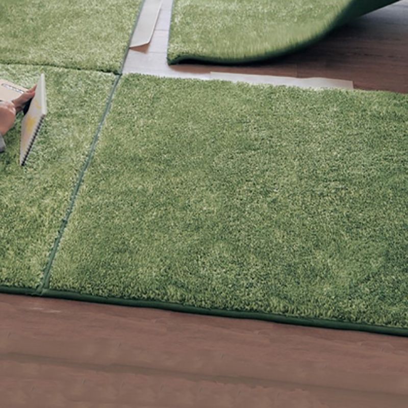 Living Room Carpet Tiles Color Block Stain Resistant Level Loop Carpet Tiles