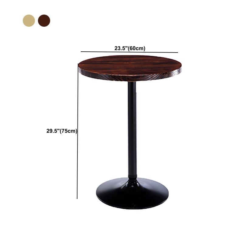 Bar Height Pub Table Wood Industrial Bar Table for Indoor and Outdoor