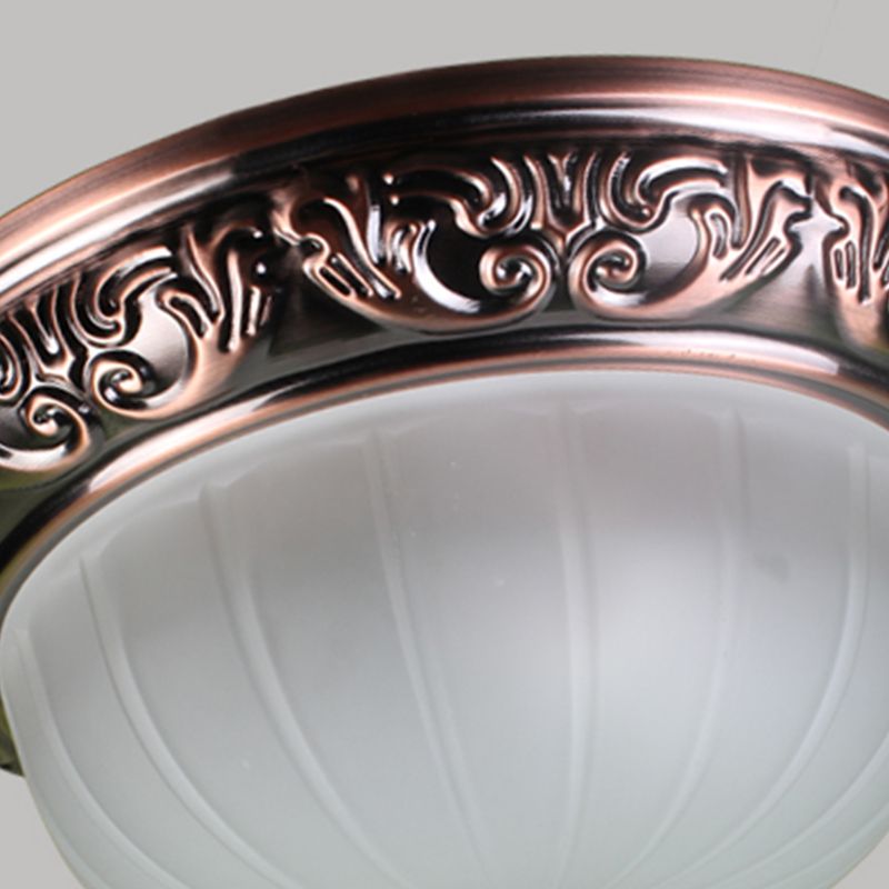 Iluminación clásica del soporte del techo del comedor de la luz de techo de cristal de 3 cabezas