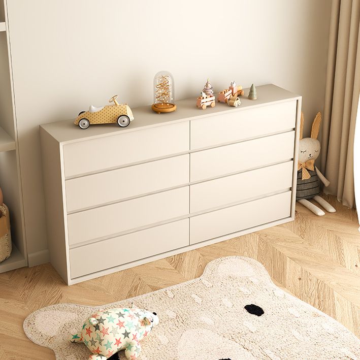 Modern Storage Chest Dresser Wooden Storage Chest with 8 Drawers