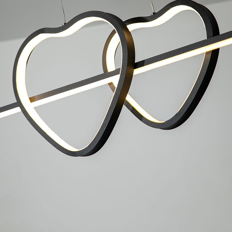 Cylinder Shape Island Lights Contemporary Style Metal 5 Light Island Lighting