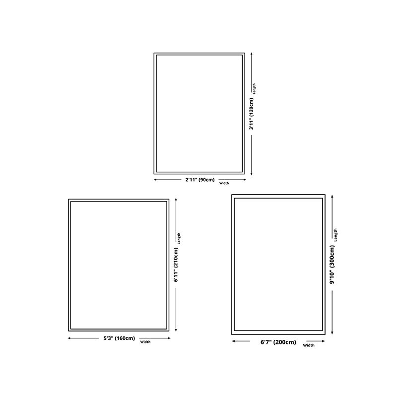 Creative Abstract Art Rug Polyester Indoor Rug Stain Resistant Carpet for Home Decoration