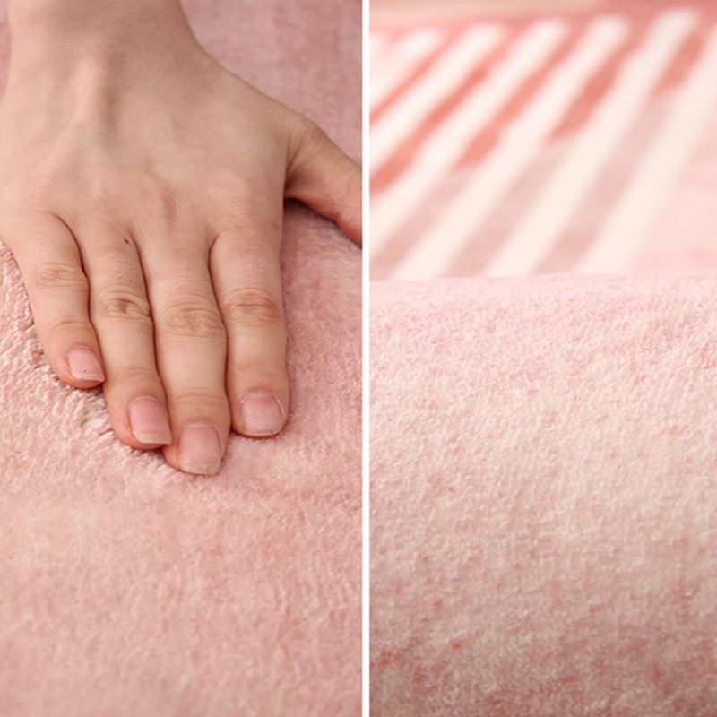 Gray Modern Rug Polyester Feather Indoor Rug Washable Rug for Living Room