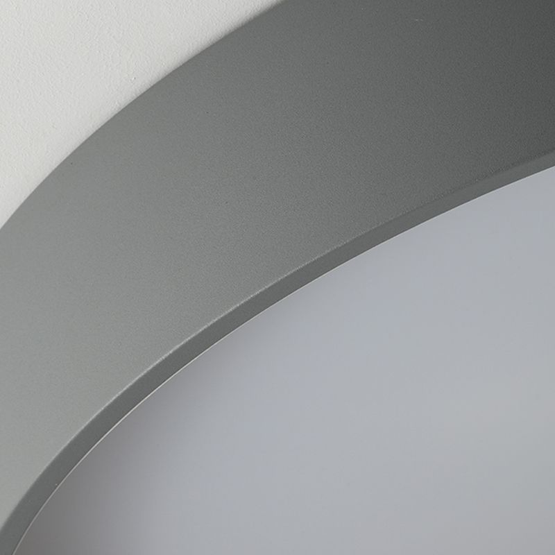 Plafonnier LED en fer forgé dans un style créatif moderne, plafonnier circulaire en acrylique