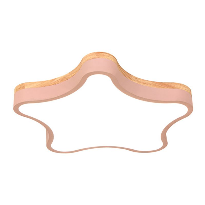 Star Shape SFlush Mount Ceiling Light Fixture Ultra-Contemporary Acrylic Ceiling Light Fixtures