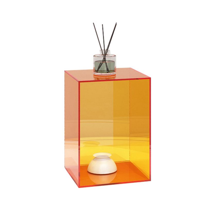 9" Wide Contemporary Bookshelf Closed Back Acrylic Vertical Bookcase