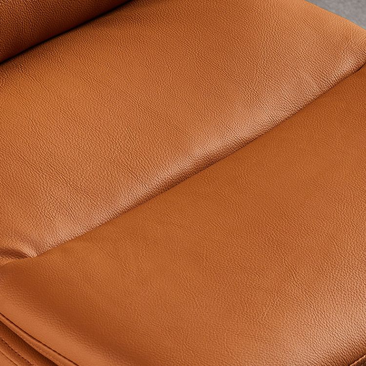 Contemporary Style Dining Chair Armless Side Chairs with Metal Legs