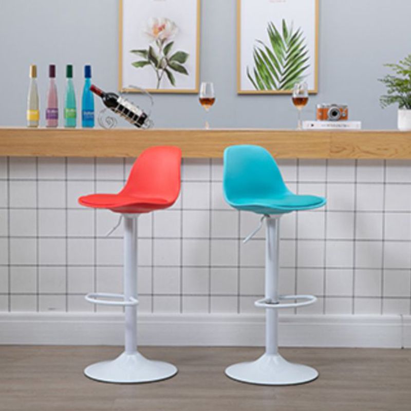 Taburete de bar de estilo escandinavo con taburete de mostrador de asiento de cuero para barra de cocina