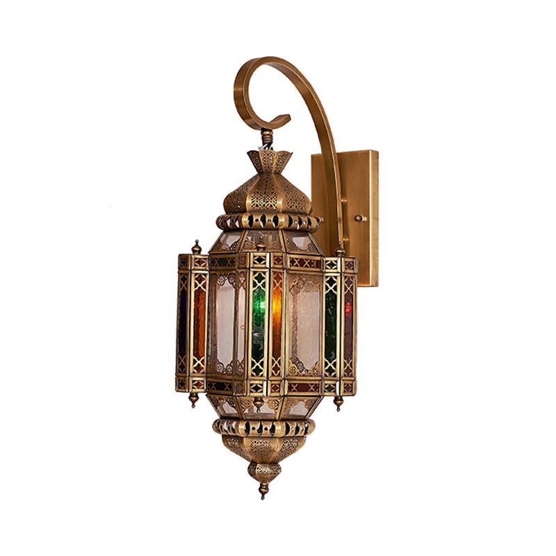 Laiton 1 lampe murale de bulbe LAMPE ARABLE Métal Lant
