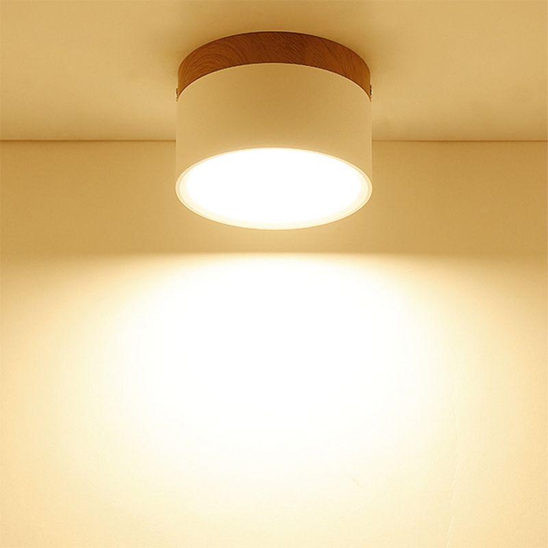 Appareil d'éclairage cylindrique en aluminium de bâti affleurant de foyer de Downlight de LED de Macaron