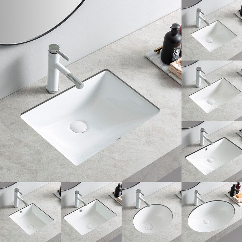 Rectangular and Oval Vessel Sink with No Craftsmanship Basin Sink(Not Including Faucet)