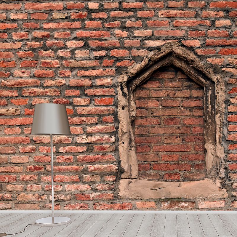 Countryside Style Brick Wall Wall Covering Stain Resistant Living Room Wall Decor