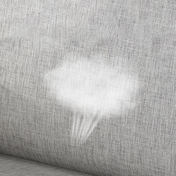 Modern Fabric Chaise Solid Wood Chaise Lounge Couch with One Armed