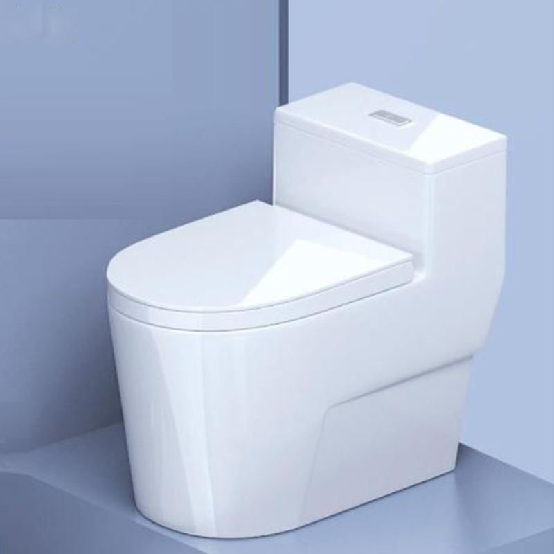 Traditional Floor Mounted Flush Toilet Ceramic Siphon Jet Urine Toilet for Bathroom