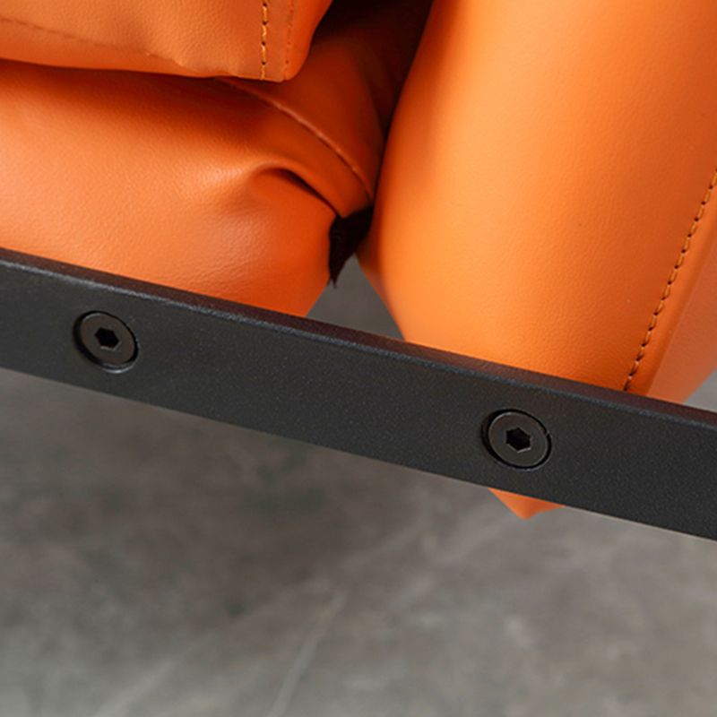 Faux Leather Chair 27.5" L x27.9" W x29.5" H Arms Included Chair