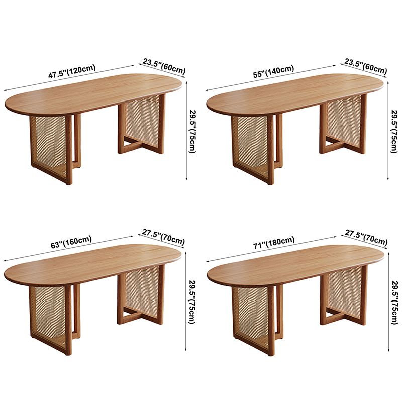 Table à manger en bois massif simplicité table de restauration pour salle à manger