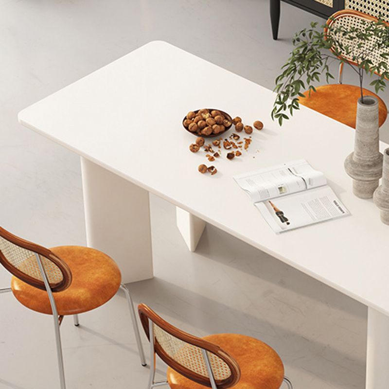 Modern 1/5 Pieces Dining Set Stone Dining Table for Living Room