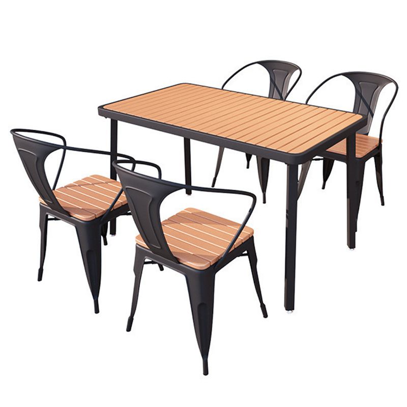 Contemporary Table Set 1/4/5/7 Pieces Dining Set for Restaurant