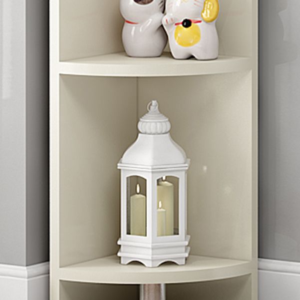 Modern Standard Bookcase Wooden Bookshelf with Rectangle Shelves