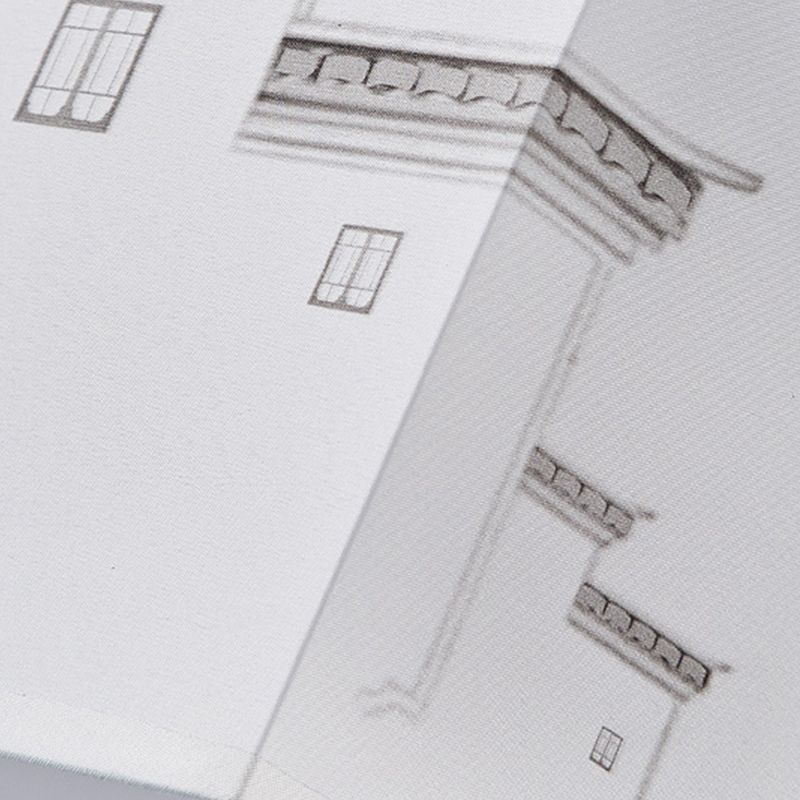 5/8/12/16/21 Ceiling Light with Fabric Shade Chinese Style Flush Mount Light