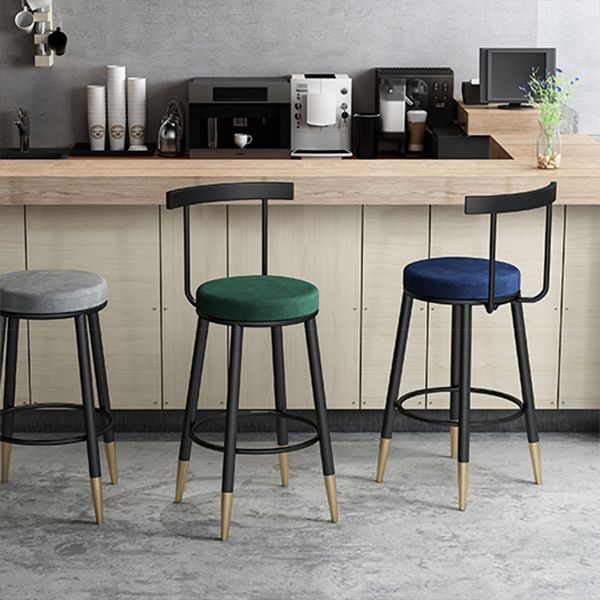 Industrial Style Bar-stool Metal Counter Bar Stool for Restaurant