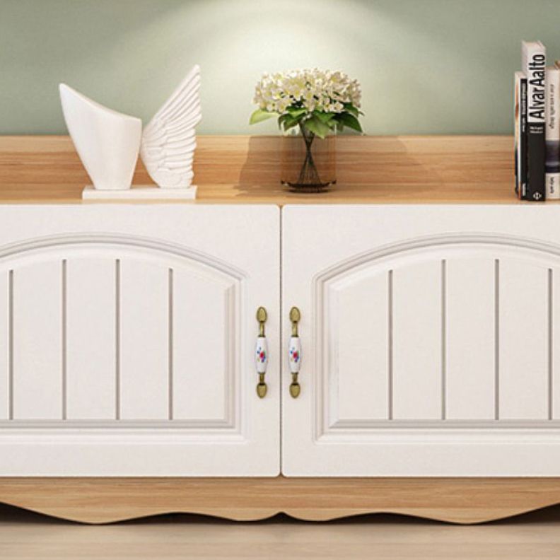 Modern Engineered Wood Bookshelf Etagere Open Shelf Vertical Bookcase