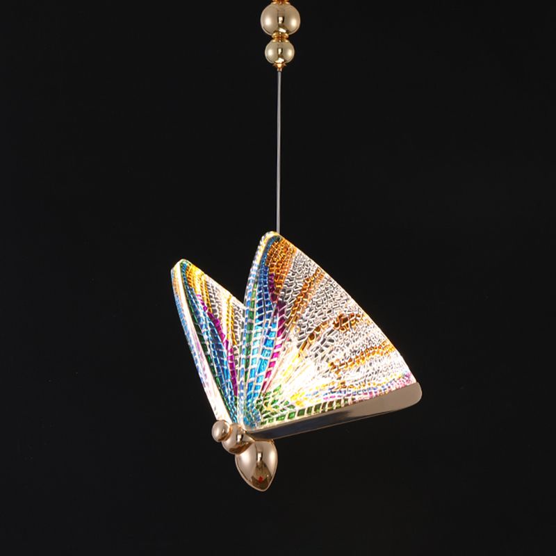 LED Butterfly Chandelier Pendant Nordic Modern Indoor Staircase Butterfly Lamp