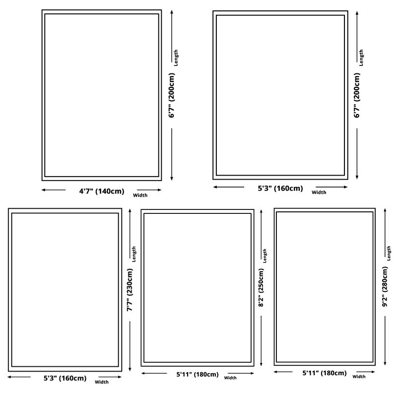 Simplicity Triangle Printed Area Rug Multicolored Modern Area Carpet Polyester Friendly Washable Rug for Home Decoration