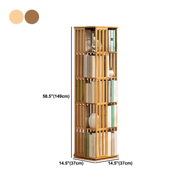 Geometric Rotatable Bookshelf Modern Style Study Room Bookshelf