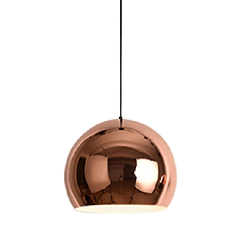 Eenvoud gearceerde hangende plafondlicht metalen eetkamer in de verlichting hanger in roségoud