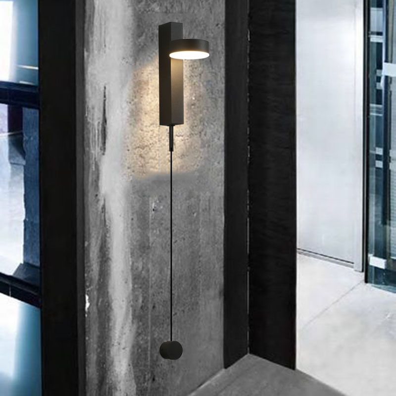 Runde Form Metall Wandleuchter moderner Stil mit einer Lichtwandhalterung Beleuchtung