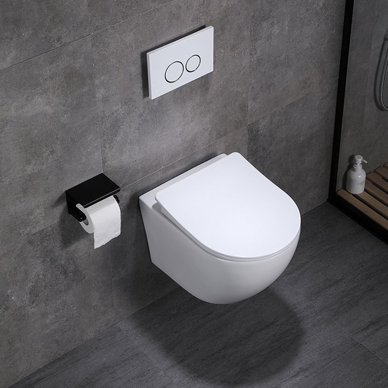 Contemporary Flush Toilet One Piece Wall Mount Porcelain Urine Toilet