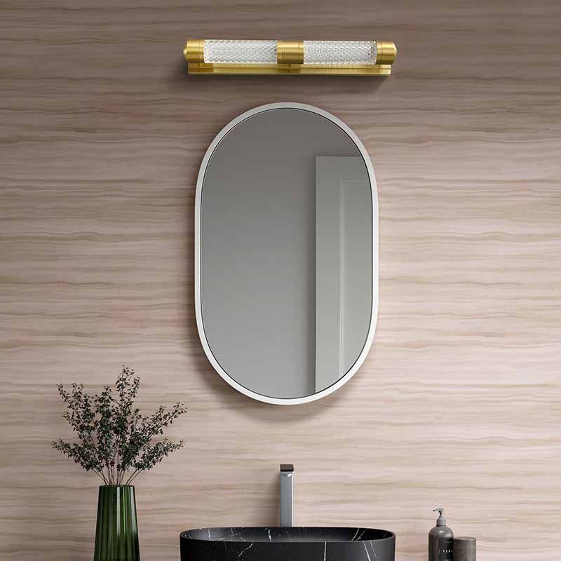 Modern Unique Shape Wall Mounted Light Metal Wall Sconce for Bathroom