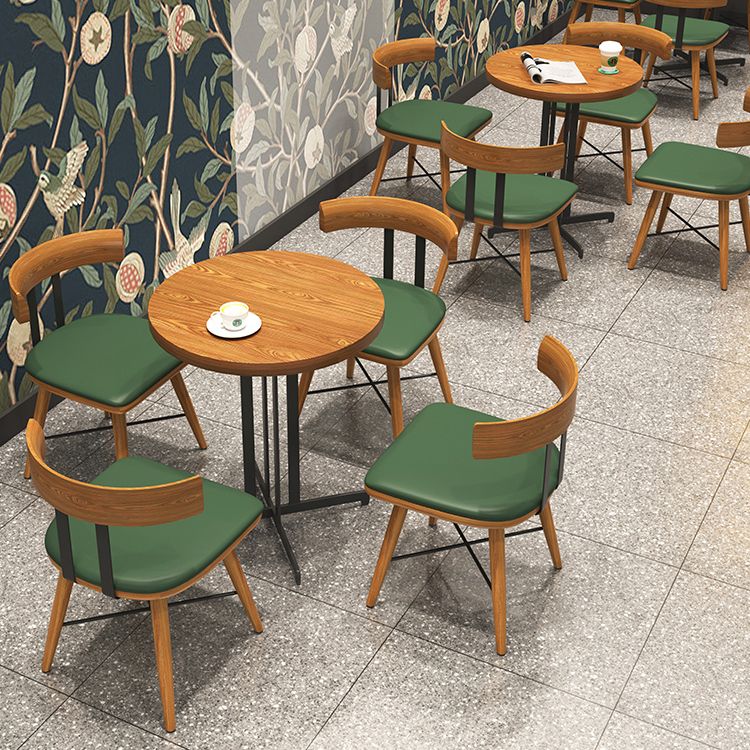 Mesa de comedor de estilo industrial, muebles para el hogar, comedor de madera maciza