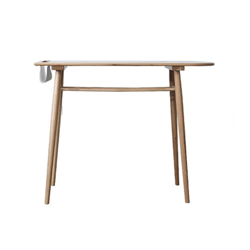 Contemporary Bar Height Pub Table Natural Oak Pub Height Dining Table